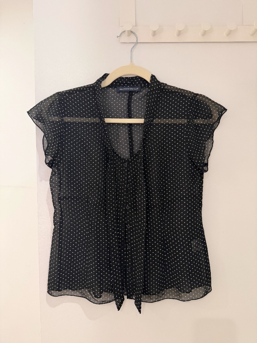 Brandy Polka Dot Top